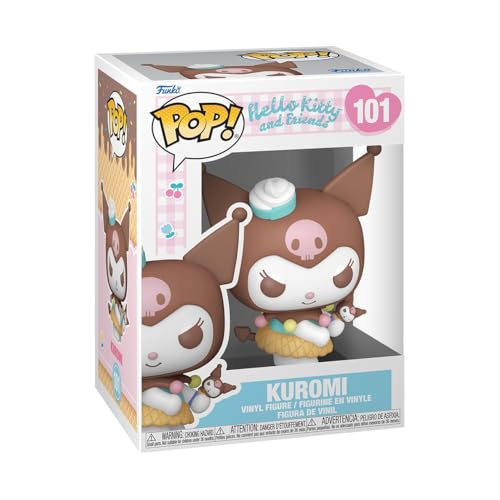 Funko POP! Sanrio: Hello Kitty - Kuromi - (IC) - Vinyl-Sammelfigur - Geschenkidee - Offizielle Handelswaren - Spielzeug Für Kinder und Erwachsene - Cartoons Fans - Modellfigur Für Sammler und Display von Funko