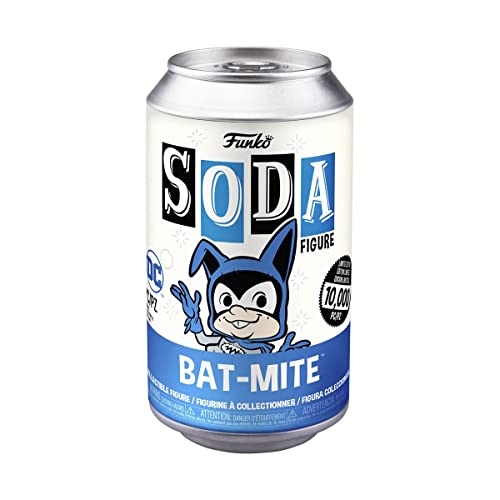 Funko Vinyl SODA, DC, Bat, Mite, 1/6 Odds for Rare Chase Variant, DC Comics, Sammelfigur, Geschenkidee, Offizielle Merchandise, Spielzeug für Kinder & Erwachsene, Comic-Fans von Funko