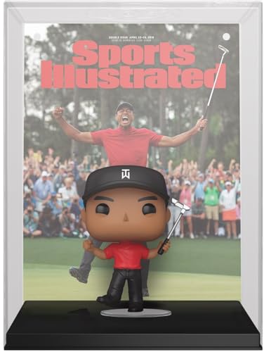 Funko POP! Sports Illustrated Titelseite: Golf - Tiger Woods - Sammelfigur aus Vinyl - Offizielle Merchandise - Spielzeug für Kinder & Erwachsene - Sportfans und Display von Funko