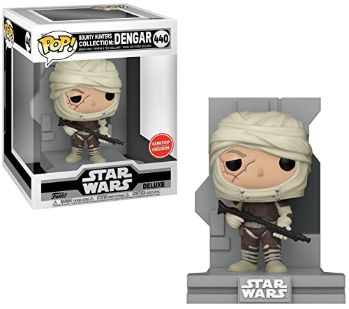 Funko Pop! Deluxe: SW Bounty Hunter - Dengar - Star Wars - Vinyl-Sammelfigur - Geschenkidee - Offizielle Handelswaren - Spielzeug Für Kinder und Erwachsene - Movies Fans von Funko