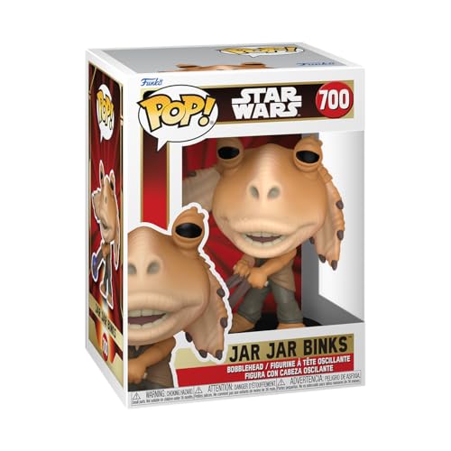 Funko POP! Star Wars: Episode 1 The Phantom Menace Anniversary - Jar Jar Binks mit Booma Balls - Vinyl-Sammelfigur - Geschenkidee - Offizielle Handelswaren - Movies Fans von Funko