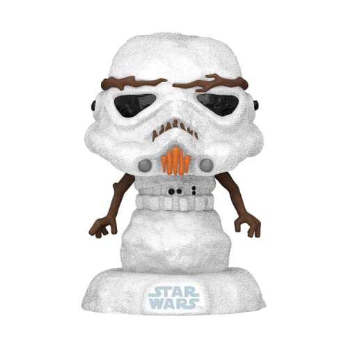 Funko Pop! Star Wars: Holiday - Stormtrooper - Schneemann - Sturmtruppler - Vinyl-Sammelfigur - Geschenkidee - Offizielle Handelswaren - Spielzeug Für Kinder und Erwachsene - Movies Fans von Funko