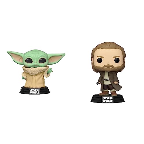 Funko POP! Star Wars: Mandalorian- The Child & POP Vinyl: Star Wars Obi-Wan - Obi-Wan Kenobi von Funko