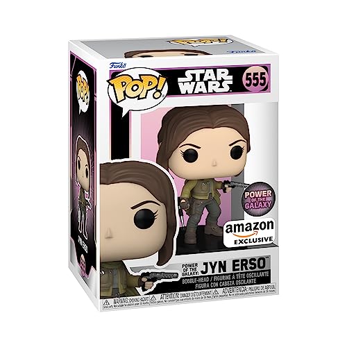 Funko POP! Star Wars: Power of The Galaxy - Jyn Erso - Star Wars Rogue One - Amazon-Exklusivität - Vinyl-Sammelfigur - Geschenkidee - Spielzeug für Kinder und Erwachsene - Filmfans. von Funko