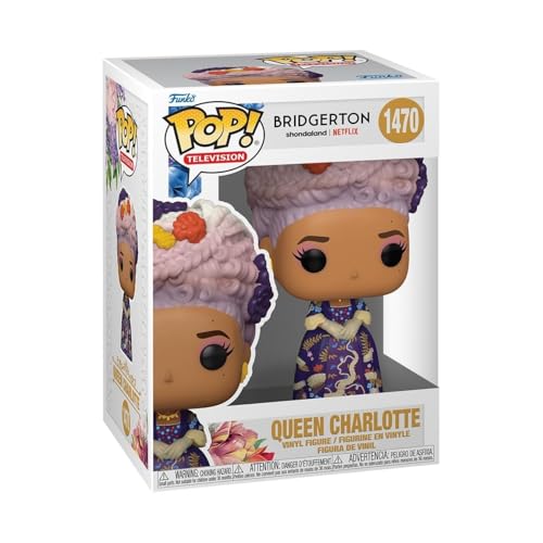 Funko POP! TV: Bridgerton - Queen Charlotte - Vinyl-Sammelfigur - Geschenkidee - Offizielle Handelswaren - Spielzeug Für Kinder Und Erwachsene - TV Fans - Modellfigur Für Sammler Und Display von Funko