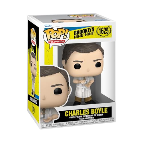 Funko POP TV: Brooklyn Nine-Nine - Charles - Vinyl-Sammelfigur - Geschenkidee - Offizielle Handelswaren - Spielzeug Für Kinder und Erwachsene - TV Fans von Funko