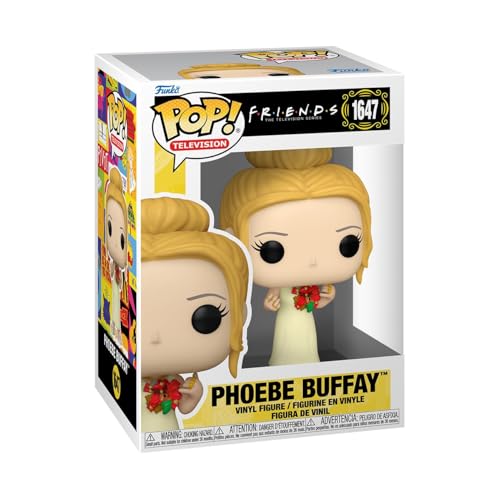 Funko POP! TV: Friends – Phoebe Buffay- Vinyl-Sammelfigur - Geschenkidee - Offizielle Handelswaren - Spielzeug Für Kinder und Erwachsene - TV Fans - Modellfigur Für Sammler und Display von Funko