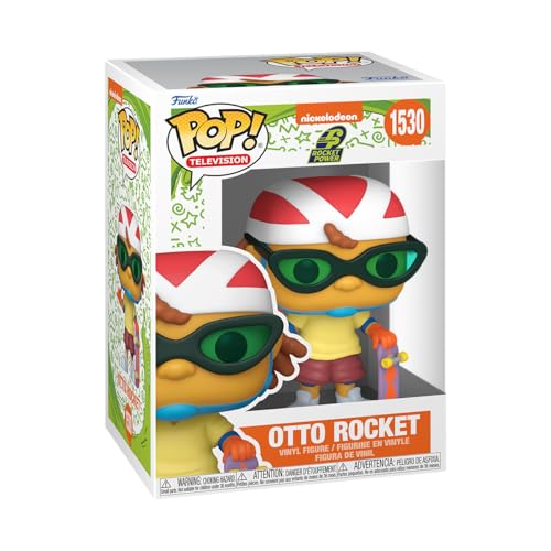 Funko POP! TV: Nick Rewind - Otto Rocket - Nickelodeon Slime - Vinyl-Sammelfigur - Geschenkidee - Offizielle Handelswaren - Spielzeug Für Kinder und Erwachsene - Ad Icons Fans von Funko