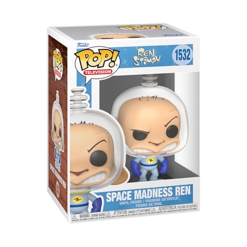 Funko POP! TV: Nick Rewind - Ren - (Space Suit) - Nickelodeon Slime - Vinyl-Sammelfigur - Geschenkidee - Offizielle Handelswaren - Spielzeug Für Kinder und Erwachsene - Ad Icons Fans von Funko