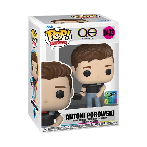 Funko POP! TV: Queer Eye - Antoni Porowski - Vinyl-Sammelfigur - Geschenkidee - Offizielle Handelswaren - Spielzeug Für Kinder Und Erwachsene - TV Fans - Modellfigur Für Sammler Und Display von Funko