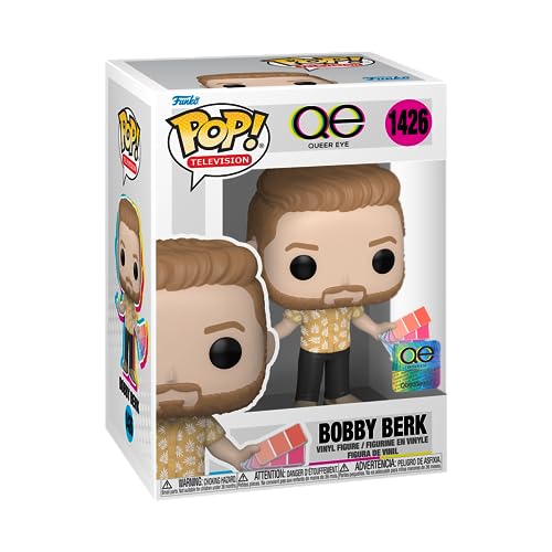 Funko POP! TV: Queer Eye - Bobby Berk - Vinyl-Sammelfigur - Geschenkidee - Offizielle Handelswaren - Spielzeug Für Kinder Und Erwachsene - TV Fans - Modellfigur Für Sammler Und Display von Funko