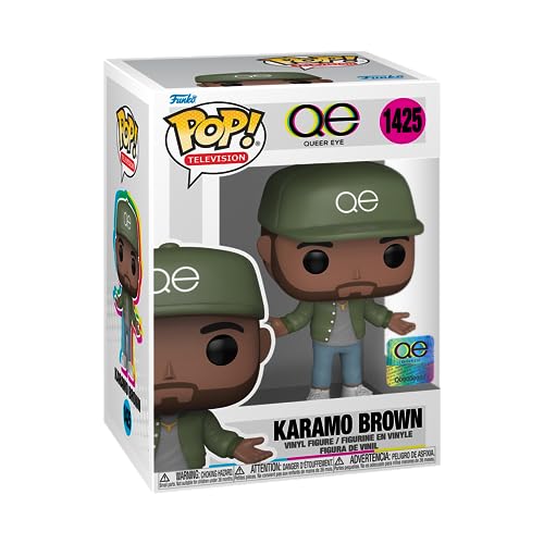 Funko POP! TV: Queer Eye - Karamo Brown - Vinyl-Sammelfigur - Geschenkidee - Offizielle Handelswaren - Spielzeug Für Kinder Und Erwachsene - TV Fans - Modellfigur Für Sammler Und Display von Funko