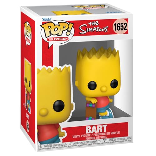 Funko POP! TV: Simpsons 0 - Bart Simpson - The Simpsons - Vinyl-Sammelfigur - Geschenkidee - Offizielle Handelswaren - Spielzeug Für Kinder und Erwachsene - TV Fans - Modellfigur Für Sammler von Funko