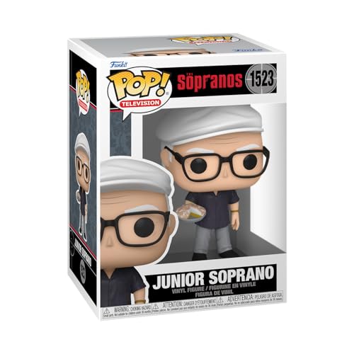 Funko POP! TV: Sopranos - Uncle Junior - The Sopranos - Vinyl-Sammelfigur - Geschenkidee - Offizielle Handelswaren - Spielzeug Für Kinder und Erwachsene - TV Fans - Modellfigur Für Sammler von Funko