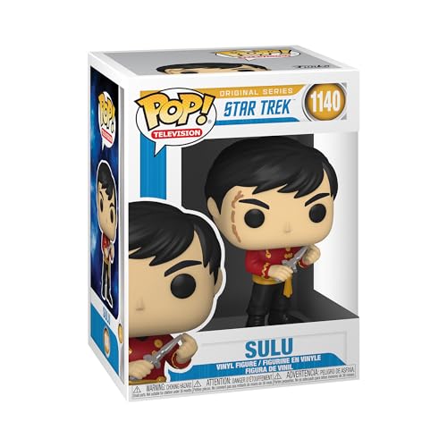 Funko POP! TV: Star Trek - Sulu - (Mirror Mirror Outfit) - Star Trek The Original Series - Vinyl-Sammelfigur - Geschenkidee - Offizielle Handelswaren - Spielzeug Für Kinder und Erwachsene - TV Fans von Funko