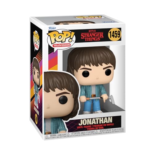 Funko Pop! TV: Stranger Things - Jonathan Byers mit Golf Club - Vinyl-Sammelfigur - Geschenkidee - Offizielle Handelswaren - Spielzeug Für Kinder und Erwachsene - TV Fans von Funko