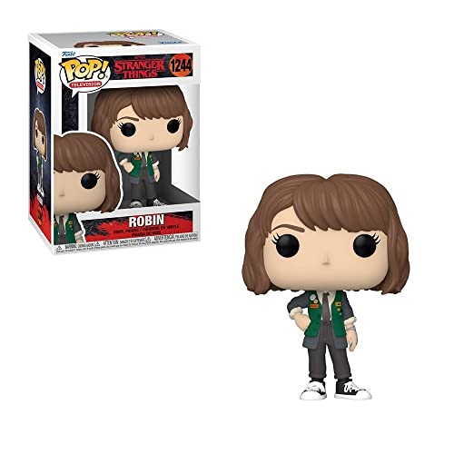 Funko Pop! TV: Stranger Things - Robin - Vinyl-Sammelfigur - Geschenkidee - Offizielle Handelswaren - Spielzeug Für Kinder und Erwachsene - TV Fans - Modellfigur Für Sammler und Display Funko Pop! TV: Stranger Things - Robin - Vinyl-Sammelfigur - Geschenkidee - Offizielle Handelswaren - Spielzeug Für Kinder und Erwachsene - TV Fans - Modellfigur Für Sammler und Display von Funko