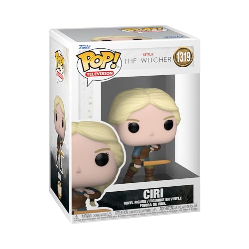 Funko Pop! TV: Witcher - Ciri mit Sword - The Witcher - der Hexer - Vinyl-Sammelfigur - Geschenkidee - Offizielle Handelswaren - Spielzeug Für Kinder und Erwachsene - TV Fans von Funko