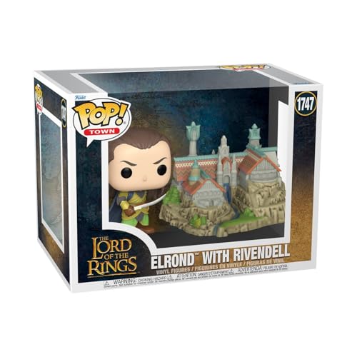 Funko POP! Town: Lord of The Rings S8 - Elrond & Rivendell- Vinyl-Sammelfigur - Geschenkidee - Offizielle Handelswaren - Spielzeug Für Kinder und Erwachsene - Movies Fans Funko POP! Town: Lord of The Rings S8 - Elrond & Rivendell- Vinyl-Sammelfigur - Geschenkidee - Offizielle Handelswaren - Spielzeug Für Kinder und Erwachsene - Movies Fans von Funko