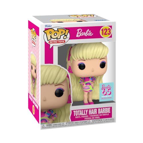 Funko POP! Vinyl: Barbie - Totally Hair Barbie - Vinyl-Sammelfigur - Geschenkidee - Offizielle Handelswaren - Spielzeug Für Kinder Und Erwachsene - Modellfigur Für Sammler Und Display von Funko