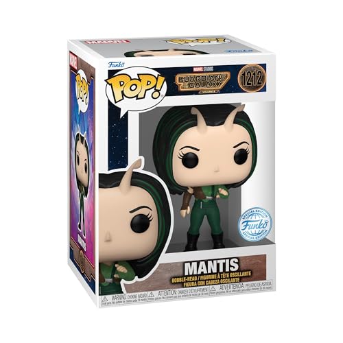 Funko Pop! Vinyl: Guardians of The Galaxy 3 - Mantis - Amazon-Exklusiv - Vinyl-Sammelfigur - Geschenkidee - Offizielle Handelswaren - Spielzeug Für Kinder und Erwachsene - Movies Fans von Funko