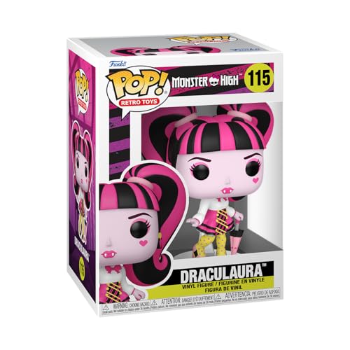 Funko POP! Vinyl: Monster High - Draculaura - Vinyl-Sammelfigur - Geschenkidee - Offizielle Handelswaren - Spielzeug Für Kinder Und Erwachsene - TV Fans - Modellfigur Für Sammler Und Display von Funko