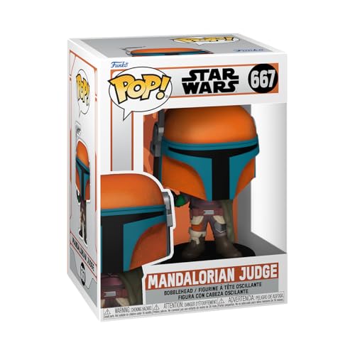 Funko Pop! Vinyl: Star Wars: The Mandalorian S9 - The Judge Macaroon - Vinyl-Sammelfigur - Geschenkidee - Offizielle Handelswaren - Spielzeug Für Kinder und Erwachsene - TV Fans von Funko