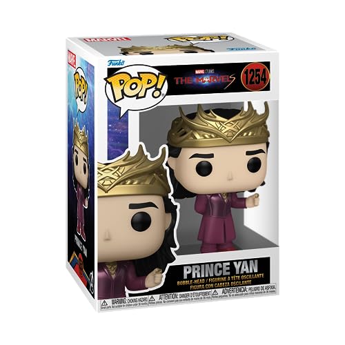 Funko POP! Vinyl: The Marvels - Prince Yan - Vinyl-Sammelfigur - Geschenkidee - Offizielle Handelswaren - Spielzeug Für Kinder und Erwachsene - Movies Fans - Modellfigur Für Sammler und Display von Funko