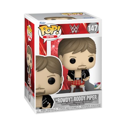 Funko POP! WWE: Rowdy Roddy Piper- Sammelfigur aus Vinyl - Offizielle Merchandise - Spielzeug für Kinder & Erwachsene - Sportfans und Display von Funko