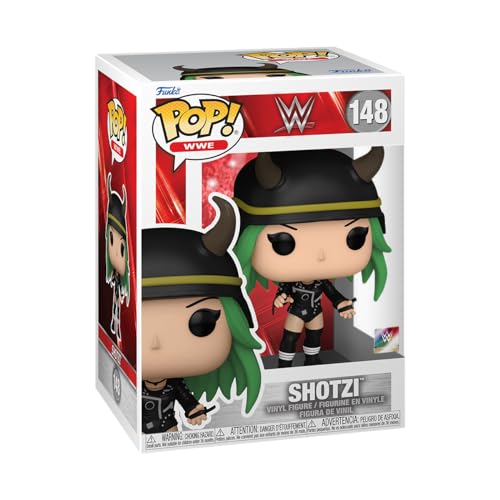 Funko POP! WWE: Shotzi Blackhart - Sammelfigur aus Vinyl - Offizielle Merchandise - Spielzeug für Kinder & Erwachsene - Sportfans und Display von Funko