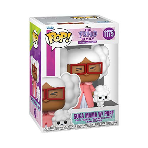 Funko POP! and Buddy: Proud Family-Suga Mama mit Dog - The Proud Family - Vinyl-Sammelfigur - Geschenkidee - Offizielle Handelswaren - Spielzeug Für Kinder und Erwachsene - TV Fans von Funko