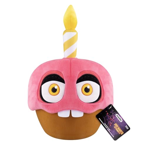 Funko Plüsch: FNAF Film- Cupcake (CL 16") - Geschenkidee - Offizielle Merchandise - Spielzeug für Kinder & Erwachsene - Videospiele Fans - Modellfigur für Sammler und Display von Funko