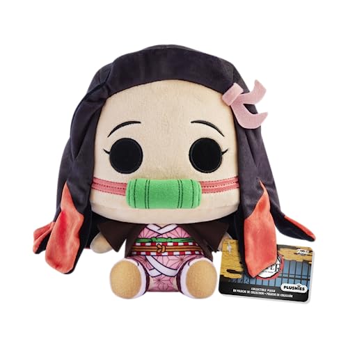 Funko Plush: Demon Slayer - 7" Nezuko Kamado - Plüschtier - Geschenkidee Zum Geburtstag - Offizielle Handelswaren - Gefüllt Plüschtiere Für Kinder und Erwachsene - Ideal Für Anime Fans von Funko