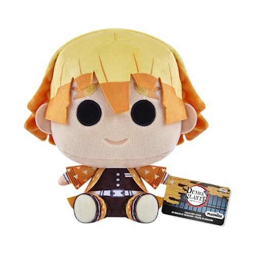 Funko Plush: Demon Slayer - 7" Zenitsu Agatsuma - Plüschtier - Geschenkidee Zum Geburtstag - Offizielle Handelswaren - Gefüllt Plüschtiere Für Kinder Und Erwachsene - Ideal Für Anime Fans von Funko