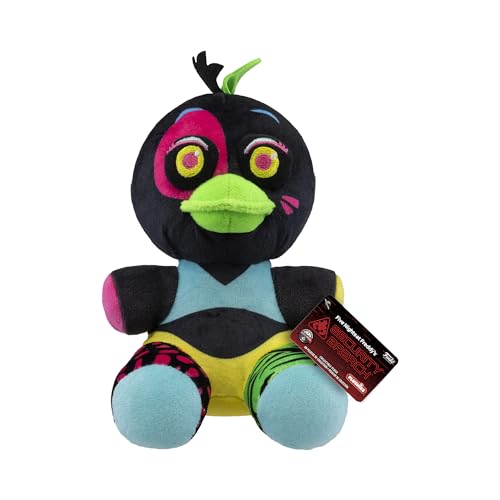 Funko Plush: Five Nights At Freddy's (FNAF) Security-7" Chica - Moon Man - Moon Man - Plüschtier - Geschenkidee Zum Geburtstag - Offizielle Handelswaren - Gefüllt Plüschtiere Für Kinder Und Erwachsene von Funko