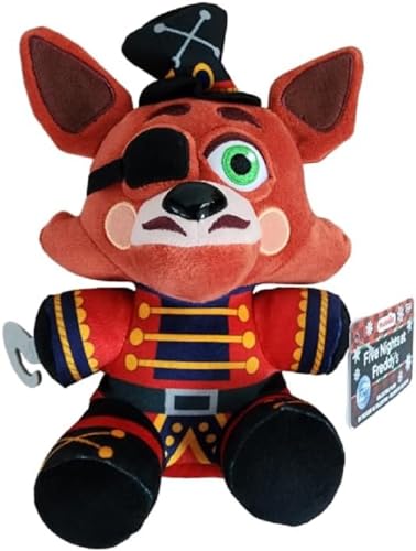 Funko Plush: Five Nights at Freddy's (FNAF) - Foxy Nutcracker - (CL 7") - Plüschtier - Geschenkidee Zum Geburtstag - Offizielle Handelswaren - Gefüllt Plüschtiere Für Kinder und Erwachsene von Funko