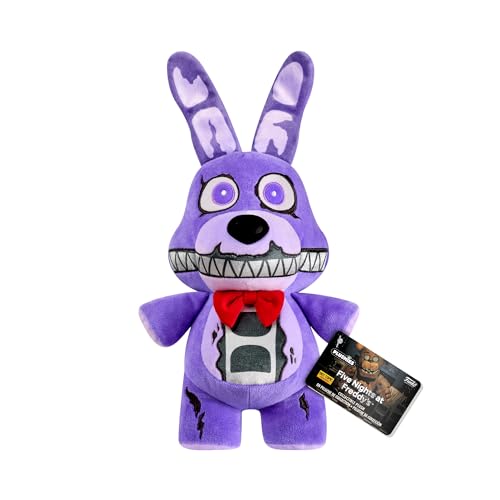 Funko Plush: Five Nights at Freddy's (FNAF) - Nightmare Bonnie The Rabbit - (CL 10") - Bonnie The Rabbit - Plüschtier - Geschenkidee Zum Geburtstag - Offizielle Handelswaren - Gefüllt Und Freundinnen von Funko