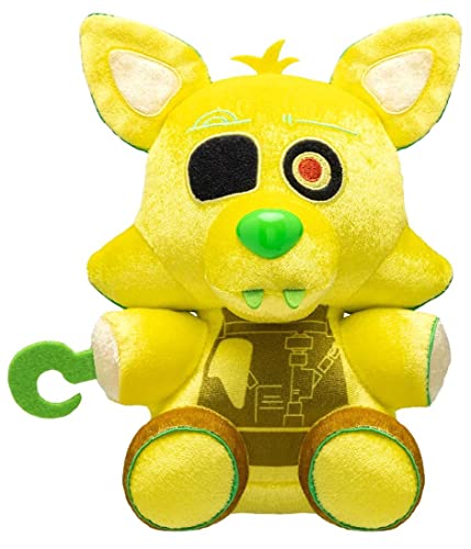 Funko Plush: Five Nights at Freddy's (FNAF) - Radioactive Foxy - (Inverted) - Foxy - Plüschtier - Geschenkidee Zum Geburtstag - Offizielle Handelswaren - Gefüllt Plüschtiere Für Kinder Und Erwachsene von Funko