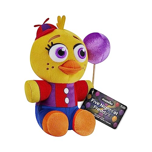 Funko Plush: Five Nights at Freddy's (FNAF) SB - Balloon Chica The Chicken - (CL 7") - Five Nights at Freddy's - Plüschtier - Geschenkidee Zum Geburtstag - Offizielle Handelswaren - Gefüllt von Funko