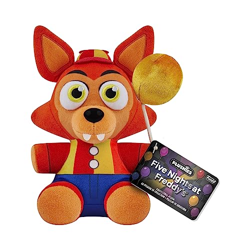 Funko Plush: Five Nights at Freddy's (FNAF) SB - Balloon Foxy - (CL 7") - Foxy - Plüschtier - Geschenkidee Zum Geburtstag - Offizielle Handelswaren - Gefüllt Plüschtiere Für Kinder Und Erwachsene von Funko