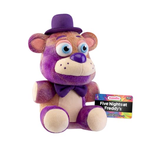 Funko Plush: Five Nights at Freddy's (FNAF) Tiedye - Freddy Fazbear - Freddy Fazbear - Plüschtier - Geschenkidee Zum Geburtstag - Offizielle Handelswaren - Gefüllt Plüschtiere Für Kinder von Funko