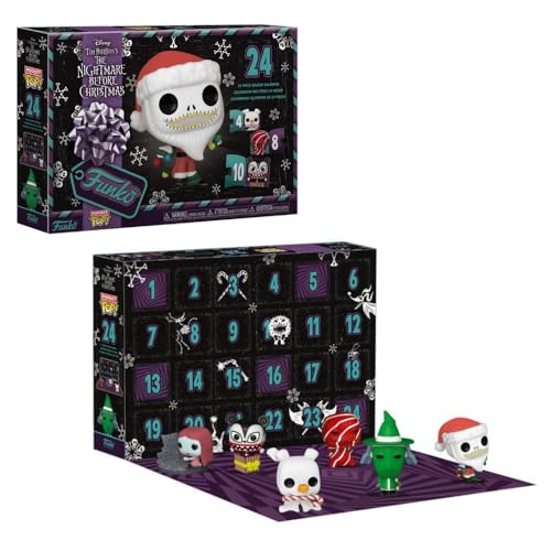 Funko Pocket Pop! Countdown Calendar: The Nightmare Before Christmas - TNBC- Adventskalender - 13 Tage Voller Überraschungen - Vinyl-Minifigur Zum Sammelns - Mystery Box - Geschenkidee Funko Pocket Pop! Countdown Calendar: The Nightmare Before Christmas - TNBC- Adventskalender - 13 Tage Voller Überraschungen - Vinyl-Minifigur Zum Sammelns - Mystery Box - Geschenkidee von Funko