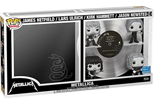 Funko Pop! Albums Deluxe: Album 2- Schwarz & Weiß - Lars Ulrich - Metallica - Vinyl-Sammelfigur - Geschenkidee - Offizielle Handelswaren - Spielzeug Für Kinder und Erwachsene - Music Fans von Funko