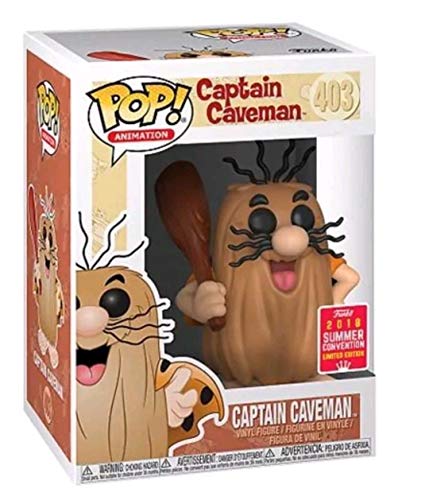 Funko Pop! Animation Captain Caveman SDCC Sommerkonvention Limitierte Edition Exklusiver Hanna-Barbera Vinyl Figu von Funko