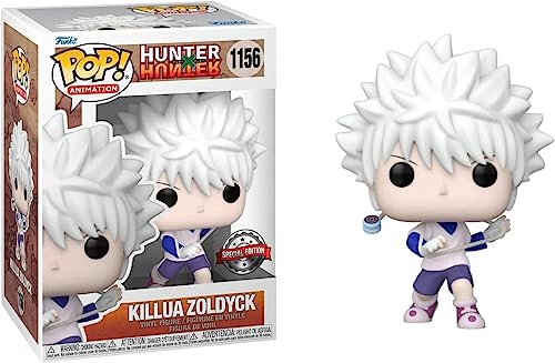 Funko Pop! Animation: Hunter X Hunter - Killua Zoldyck mit Yo-Yo - Hunter X Hunter (HXH) - Vinyl-Sammelfigur - Geschenkidee - Offizielle Handelswaren - Spielzeug Für Kinder und Erwachsene von Funko