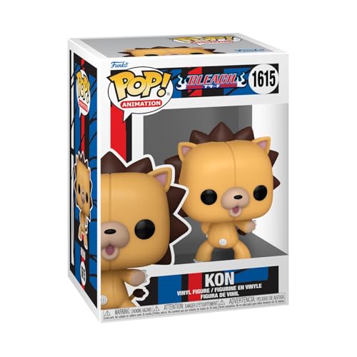 Funko Pop! Animation: Bleach - Kon - Vinyl-Sammelfigur - Geschenkidee - Offizielle Handelswaren - Spielzeug Für Kinder und Erwachsene - Anime Fans - Modellfigur Für Sammler und Display von Funko