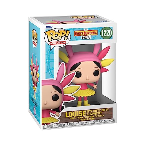 Funko Pop! Animation: Bobs Burgers - Band Louise Belcher - Bob's Burgers - Vinyl-Sammelfigur - Geschenkidee - Offizielle Handelswaren - Spielzeug Für Kinder und Erwachsene - TV Fans von Funko