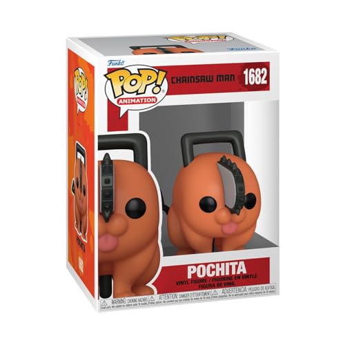 Funko Pop! Animation: CSM - Pochita - Chainsaw Man - Vinyl-Sammelfigur - Geschenkidee - Offizielle Handelswaren - Spielzeug Für Kinder und Erwachsene - Anime Fans - Modellfigur Für Sammler von Funko