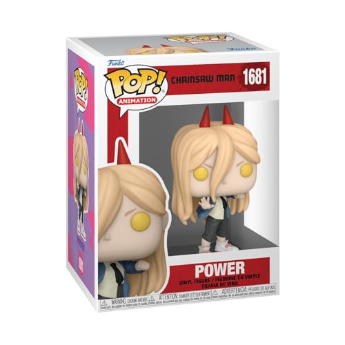 Funko Pop! Animation: CSM - Power - Chainsaw Man - Vinyl-Sammelfigur - Geschenkidee - Offizielle Handelswaren - Spielzeug Für Kinder und Erwachsene - Anime Fans - Modellfigur Für Sammler und Display von Funko