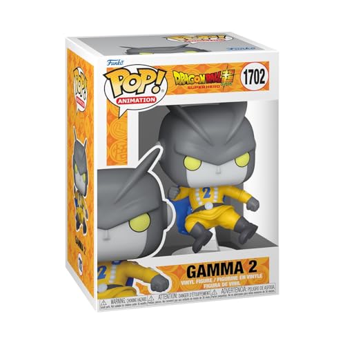 Funko Pop! Animation: DBSSH - Gamma 2 - Dragon Ball Super Super Hero - Vinyl-Sammelfigur - Geschenkidee - Offizielle Handelswaren - Spielzeug Für Kinder und Erwachsene - Anime Fans von Funko